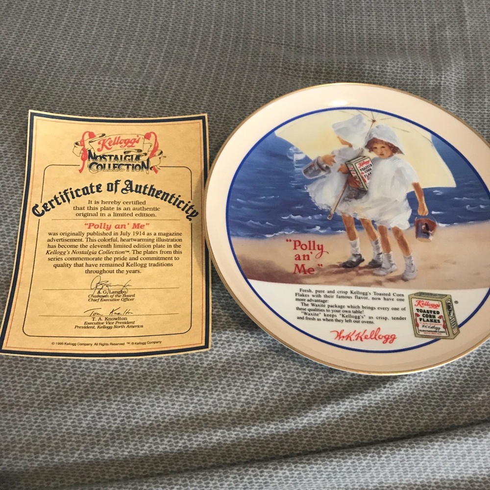 Kellogg’s Nostalgia Collection Plate